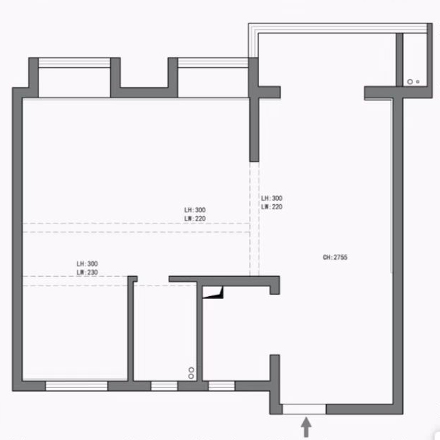 融創(chuàng)城90平現(xiàn)代風(fēng)格裝修效果圖