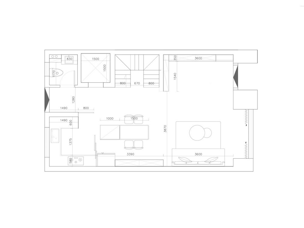 建發(fā)金茂璽悅別墅310平新中式風(fēng)格裝修效果圖